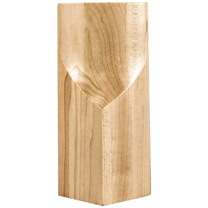 2-13/16 ” W x 1-7/8 ” D x 5-15/16 ” H Cherry Corner Cove Transition Block