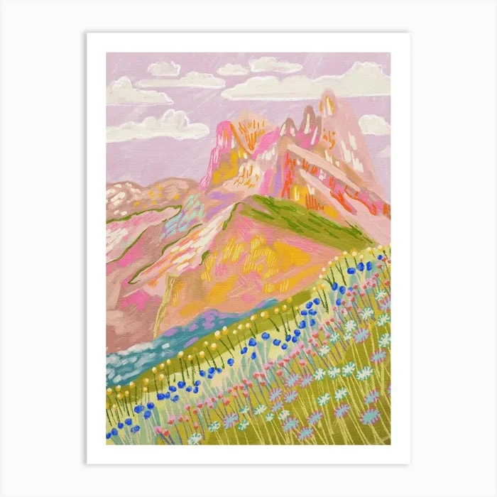 ‘Sunrise’ Art Print by Kartika Paramita