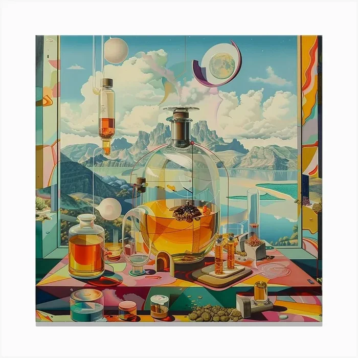 ‘The Alchemist’ Canvas Print by ThatWorksMedia