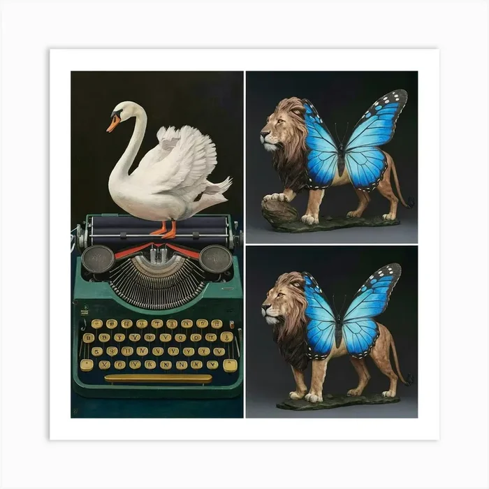 a-captivating-collection-of-paintings Art PrintP by Professorpromax