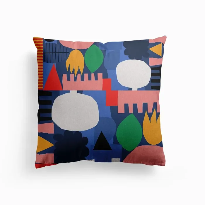 Abstract 1 Canvas Cushion by James Daw