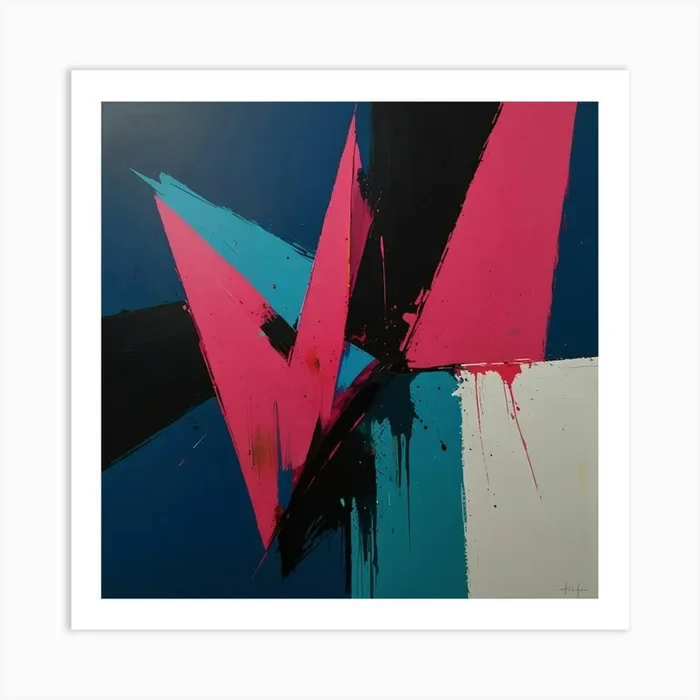 Abstract Art Art PrintT by Tanvi