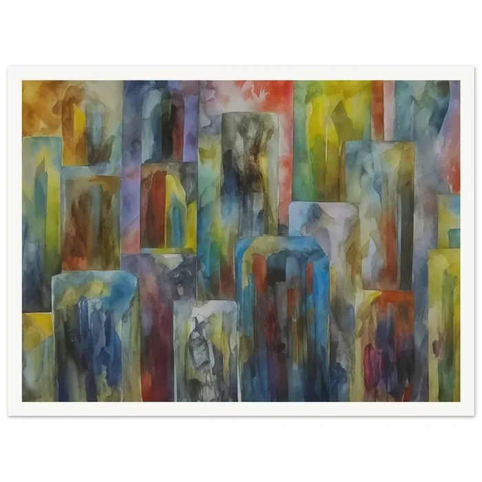 Abstract Cityscape