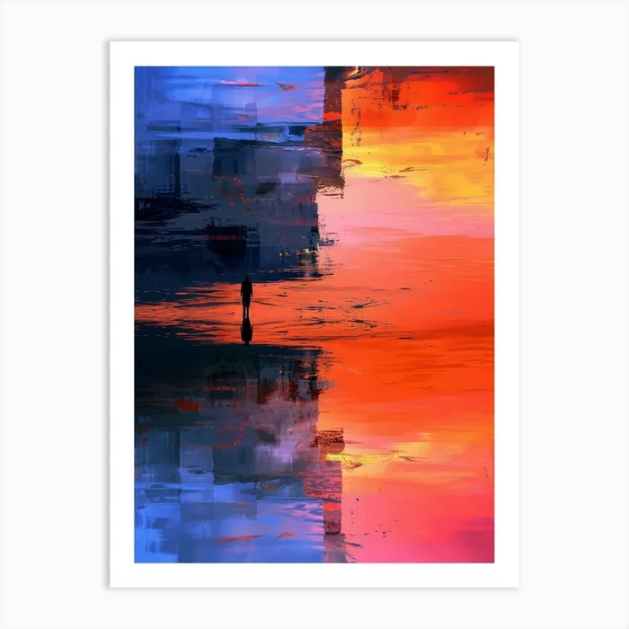 Abstract Foto 2 Art Print by DamianLuna
