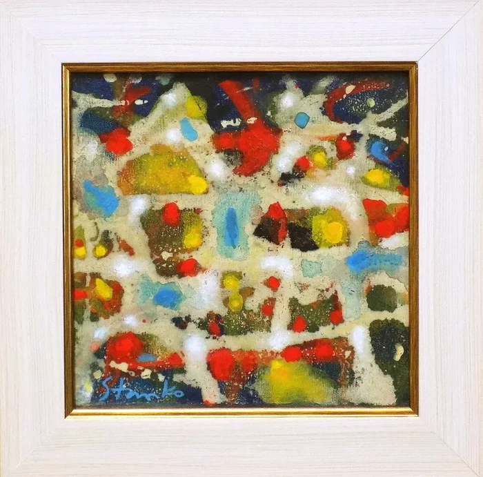 Abstract-II (winter) Acrylic painting by Stanislav Bojankov