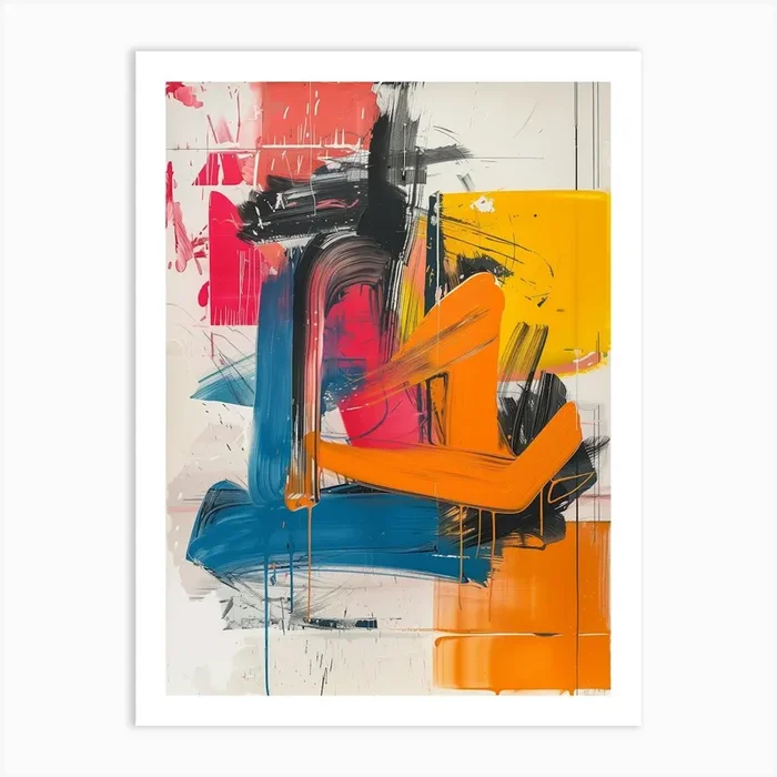 Abstract Painting 113 Art Print by DamianLuna