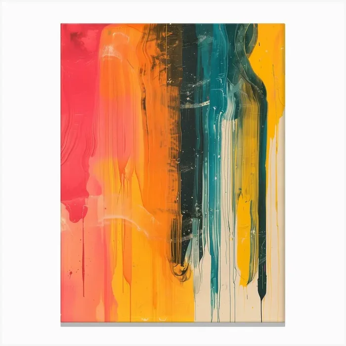 Abstract Painting 115 Canvas Print by DamianLuna