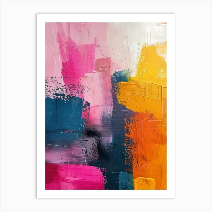 Abstract Painting 159 Art Print by DamianLuna