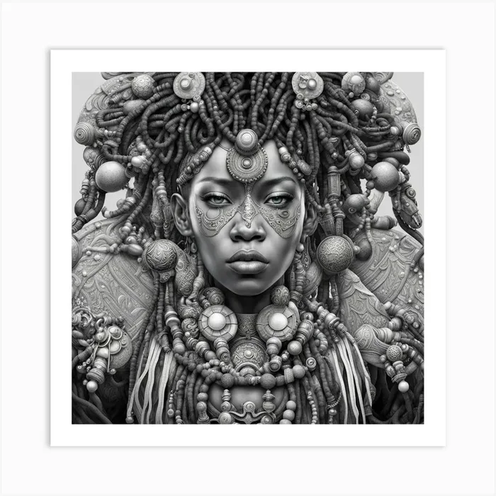 Afrofuturism Art Print by Olusanya Bey