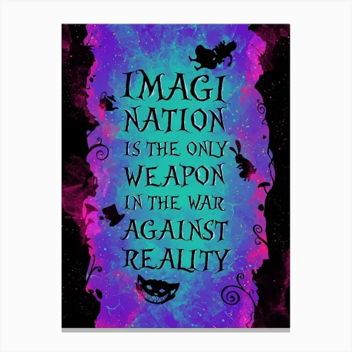 Alice in Wonderland Canvas Print by Nikita Abakumov