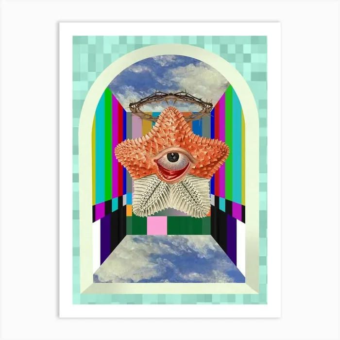 All Seeing Eye Art Print by stephen buckley