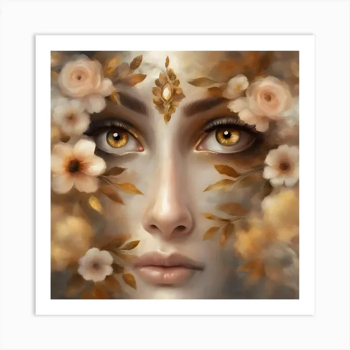 Angel Of The Sun Art Print by Hassan Rehman
