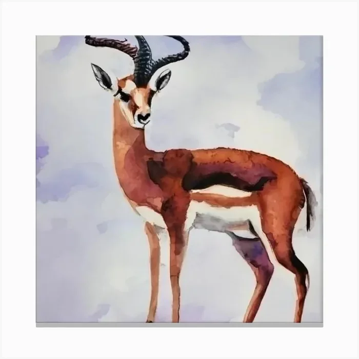 Antelope Canvas Print by Super_Art