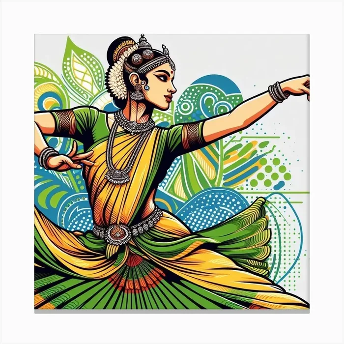 Apsara Canvas Print by SiamSilp