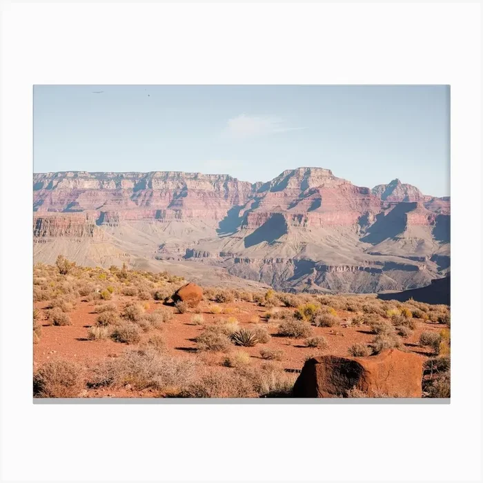 Arizona Canyon Scenery Canvas Print by Boheme At Home