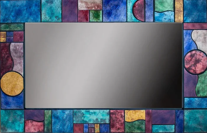 Art Deco Firescale Mirror