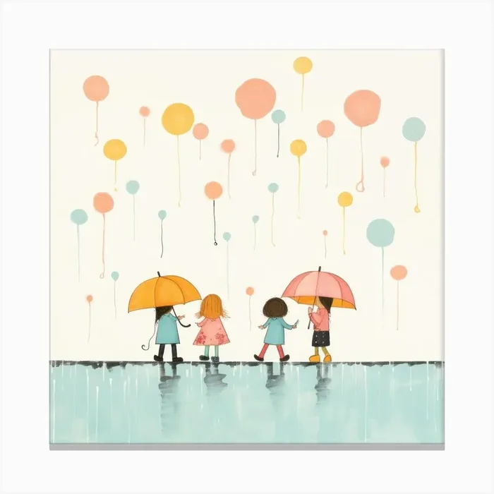 Artful Creation For Kids 303 Canvas Print by LAZAR STUDIO