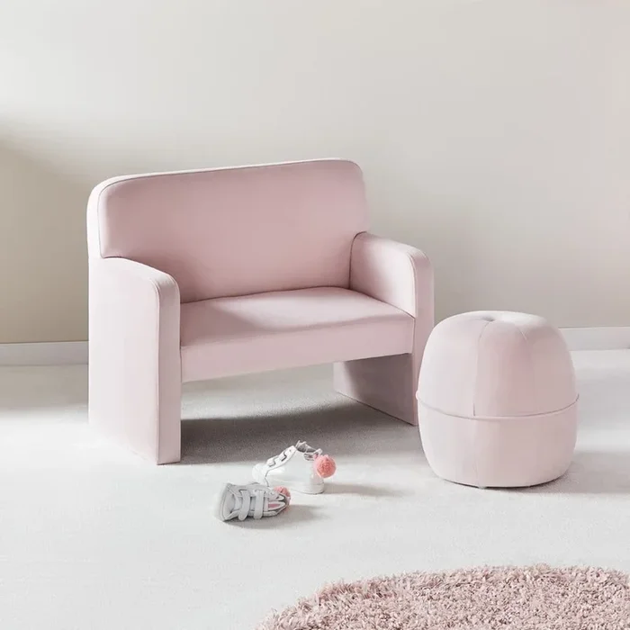 Aspen Pink Sofa