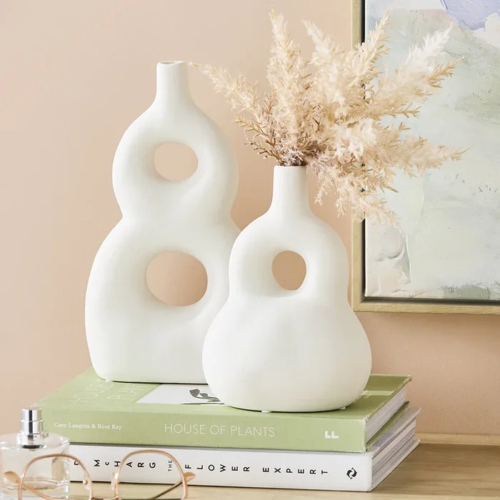 Athol White Vase