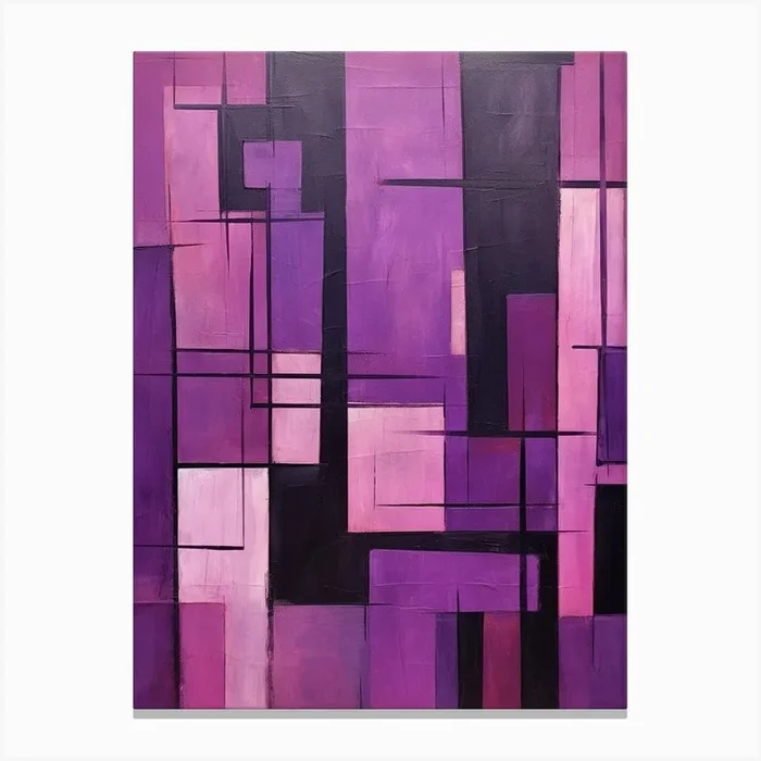 Avant Garde Abstract 60 Canvas Print by Abstract Art Expressions