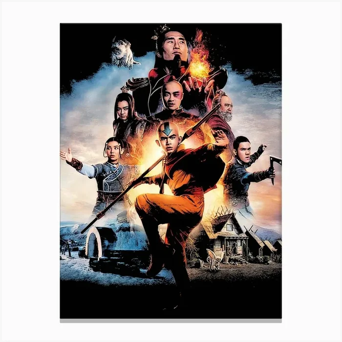 avatar the last airbender 21 Canvas Print by ontoseno