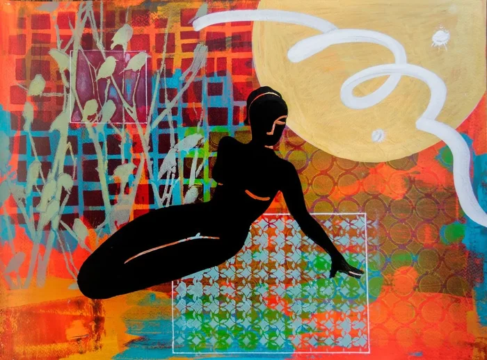 Balance 13 (2023) Acrylic painting by Ariadna de Raadt