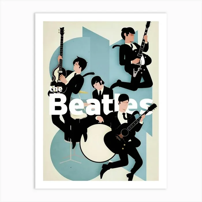Beatles 6 Art Print by music soul