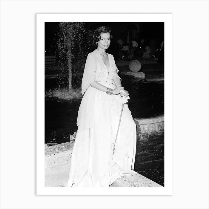 Bianca Jagger At A Rolling Stones Party, 1973 Art Print by Mirrorpix