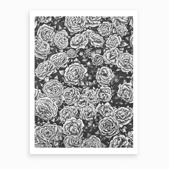 Blooming Garden Art Print by Valeriya Korenkova