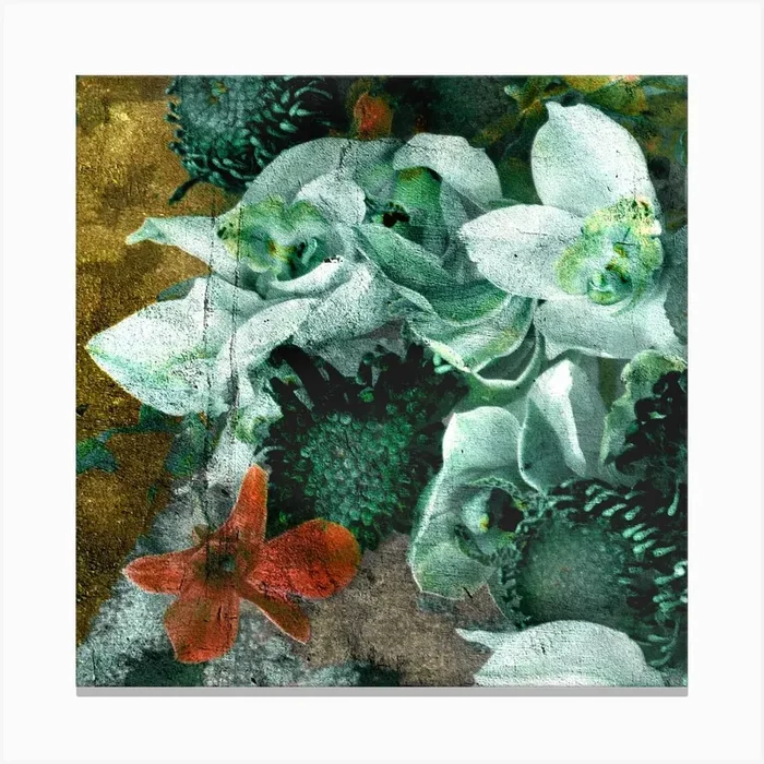 Blossom 1 Canvas Print by Linnea Frank Art
