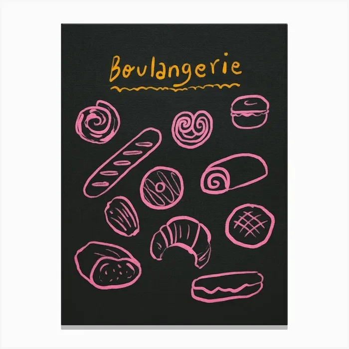 Boulangerie Canvas Print by Kartika Paramita