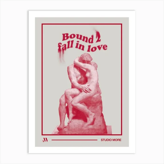 Bound 2 Fall In Love Art Print by STUDIO MORE