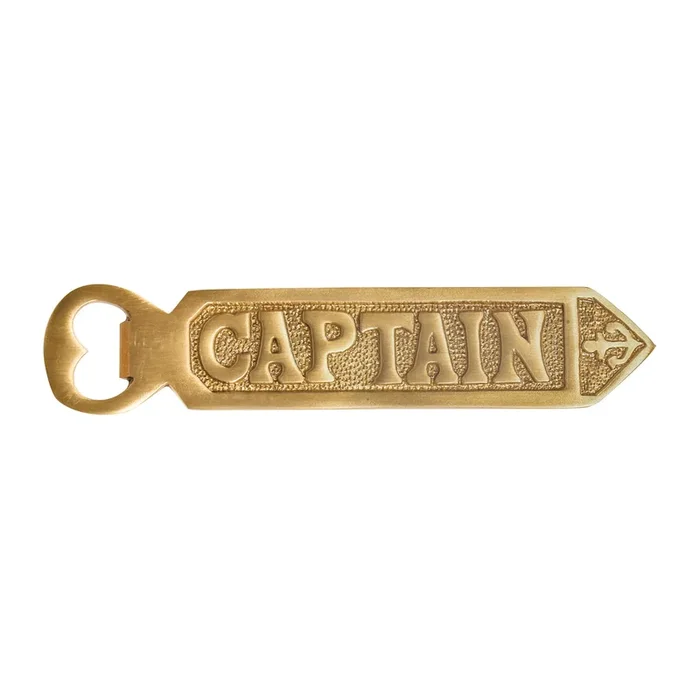 Brass Bottle Opener – Captain