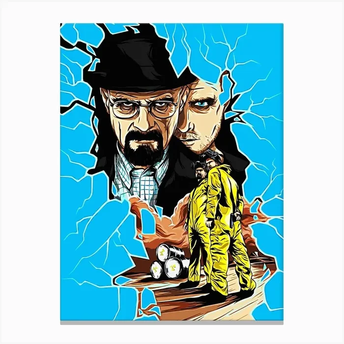 Breaking Bad movie 2 Canvas Print by ontoseno