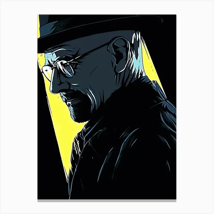 Breaking Bad Poster movie 2 Canvas Print by ontoseno