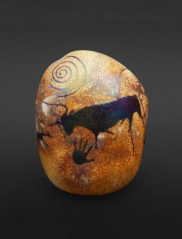 Bull Petroglyph Rock – Without Light Base