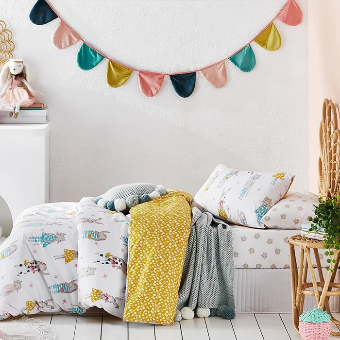 Bunny and Friends Quilt Cover Set
