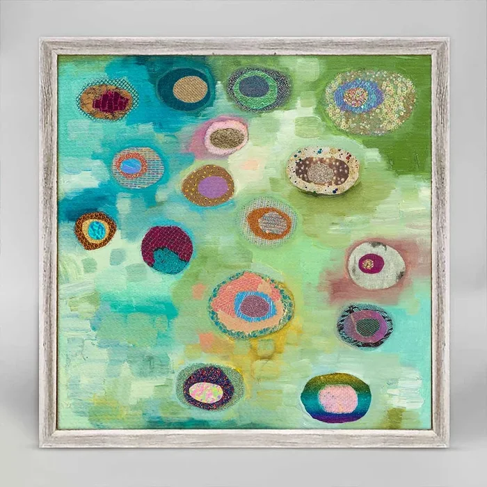 Bursts Of Color – IV Mini Framed Canvas