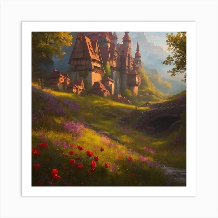 Castle Art Print by Nexus