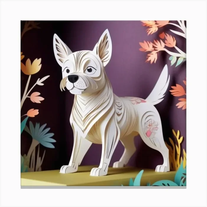 Chihuahua Canvas Print by mona ahmed
