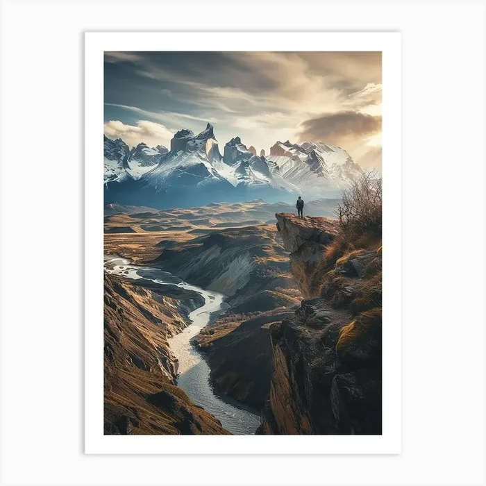 Chilean Landscape Photography Art Print by Pierce Millington Gallery