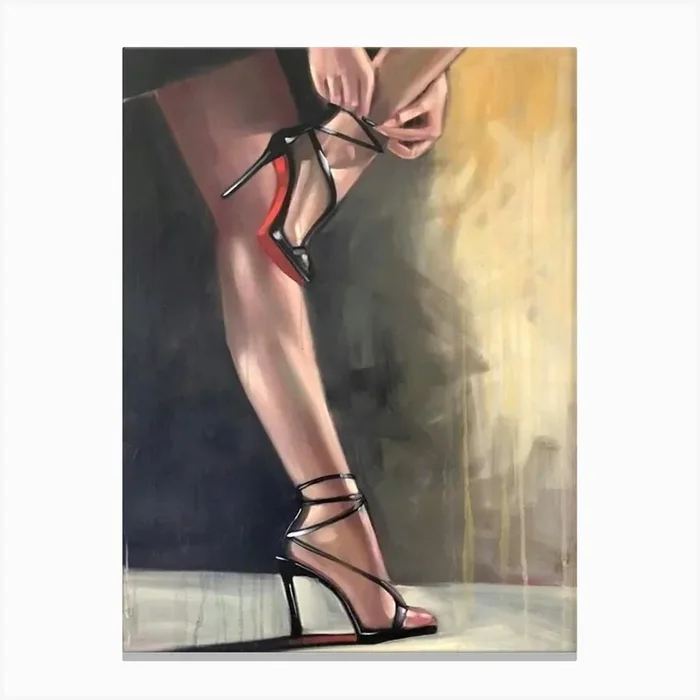 Christian Louboutin Canvas Print by takishi