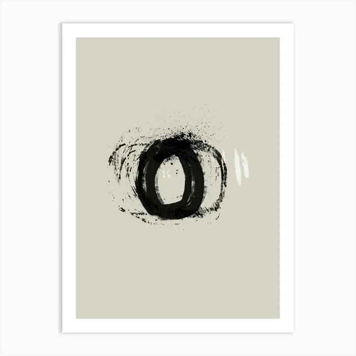 Circles Art Print by Imaginative