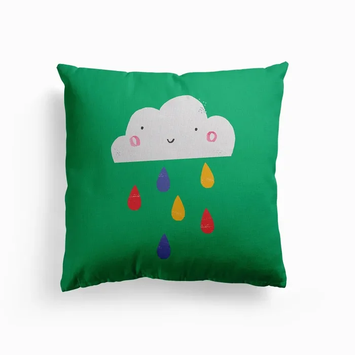 Cloud Canvas Cushion by Laura Pantony
