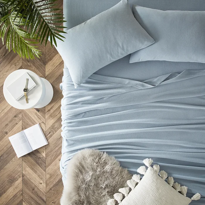 Cloud Dusty Blue Sheet Set