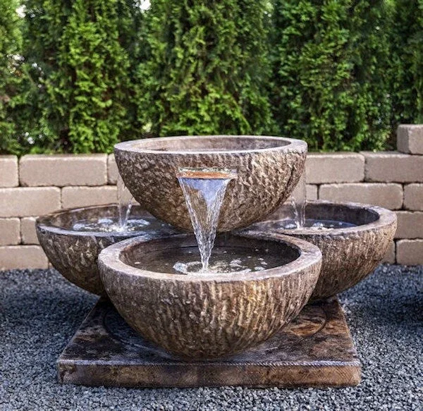 Coco Quad Fountain with Light