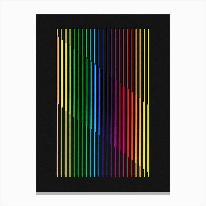 Colour Study Canvas Print by LeDieg