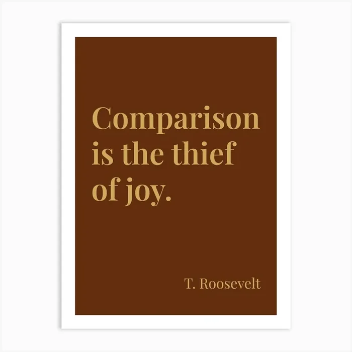 Comparison III Art Print by MimiWONDERS