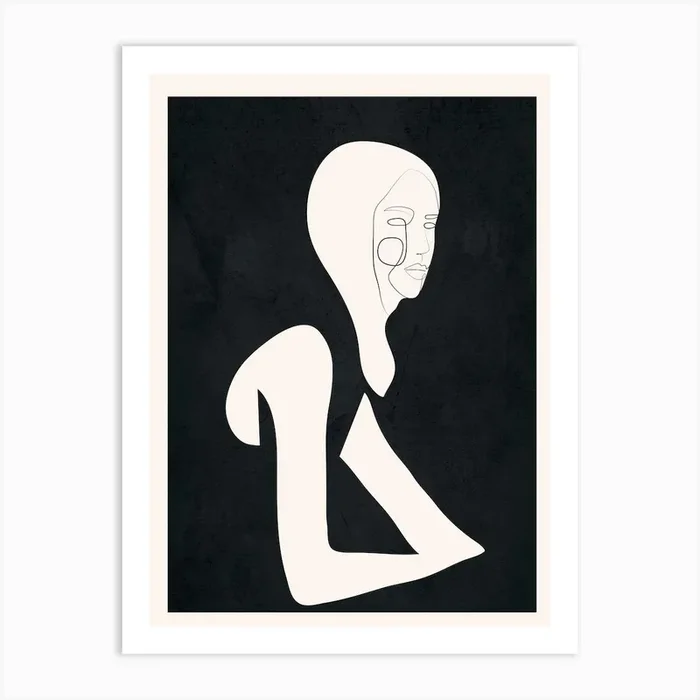 Composed Line Moment 03 Art Print by Nadja