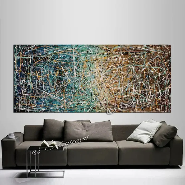 Contemporary Art for Sale | Jackson Pollock | LargeModernArt – Vintage Beauty 69